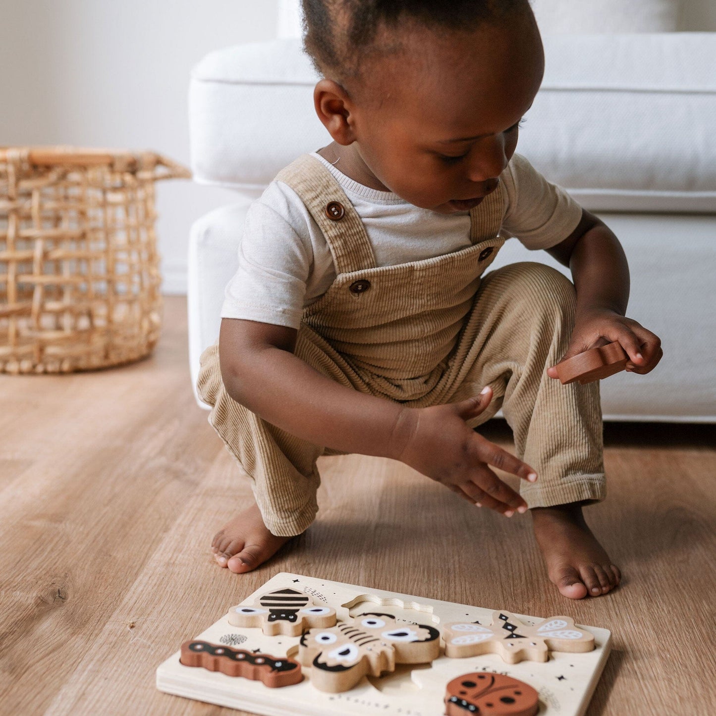 Wooden Tray Puzzle - Bugs Puzzle