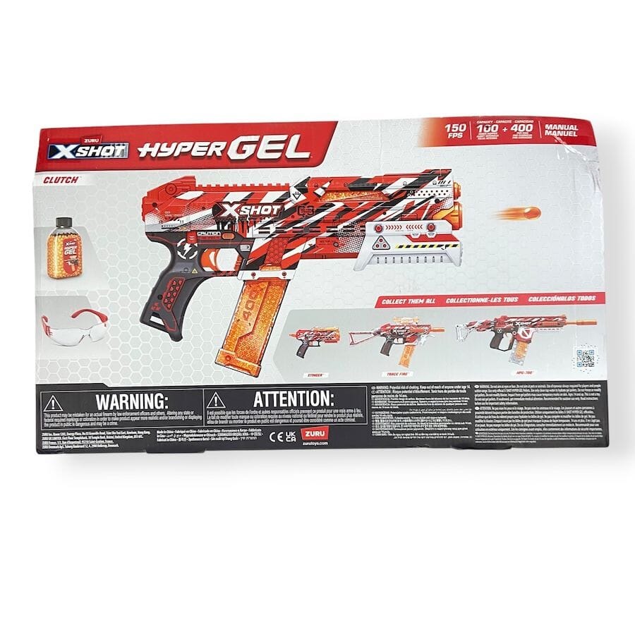 ZURU - XSHOT Hyper Gel Clutch Blaster