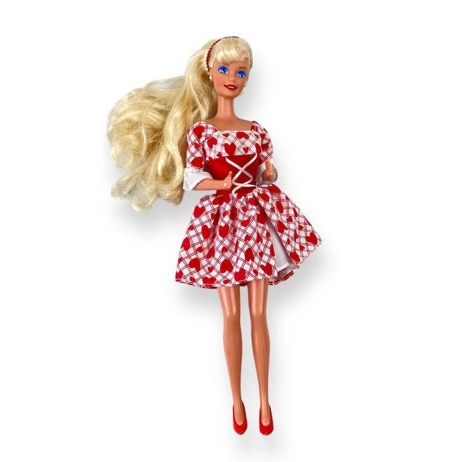 1995 Special Edition Valentine Sweetheart Barbie Doll Toys