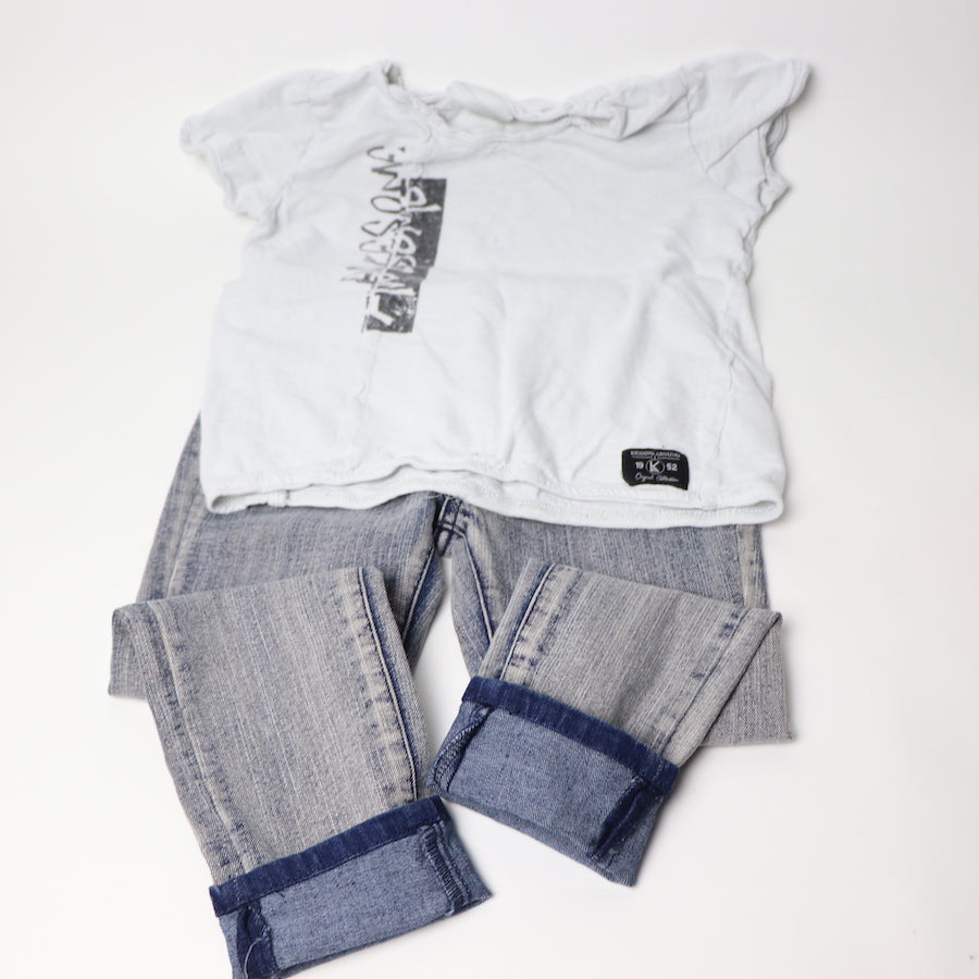 7 For All Mankind, Kidding Around & Carter's Bundle Size 4