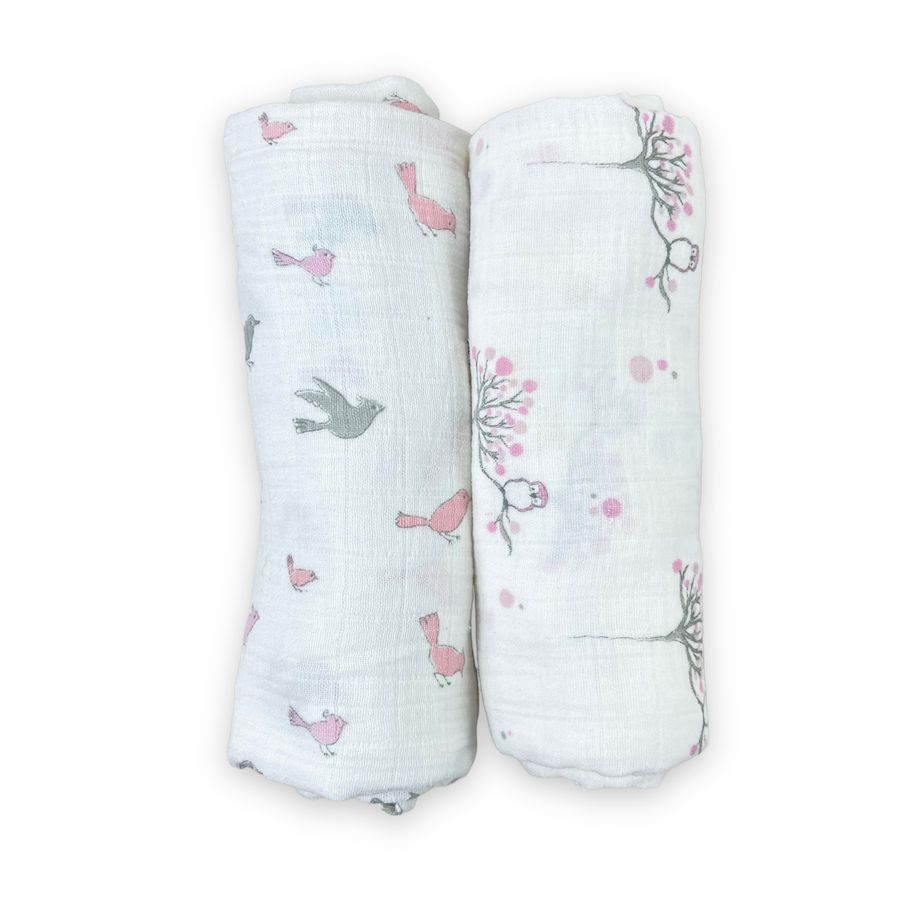 Aden + Anais - Aden + Anais Muslin Swaddle Bundle - Birds