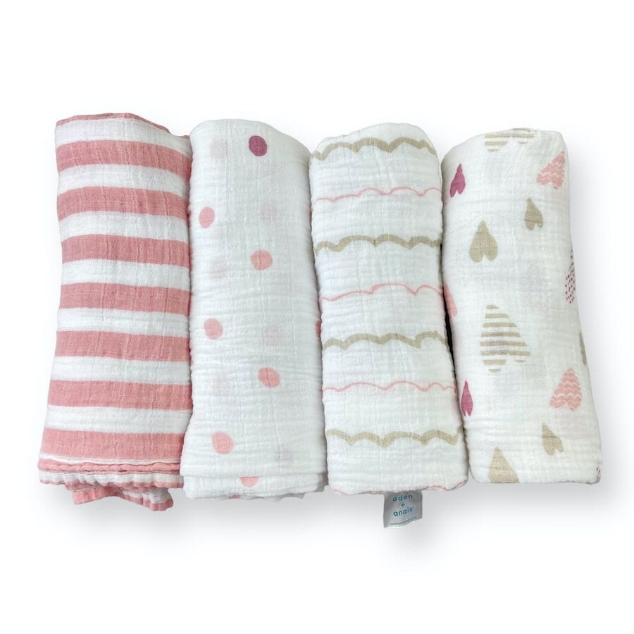 Aden + Anais Muslin Swaddles - Set of 4 Baby & Toddler
