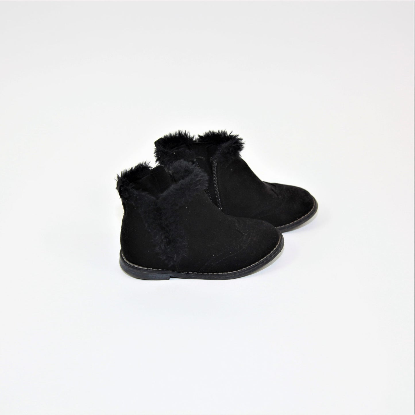 Baby Gap Faux Fur Booties Size 8