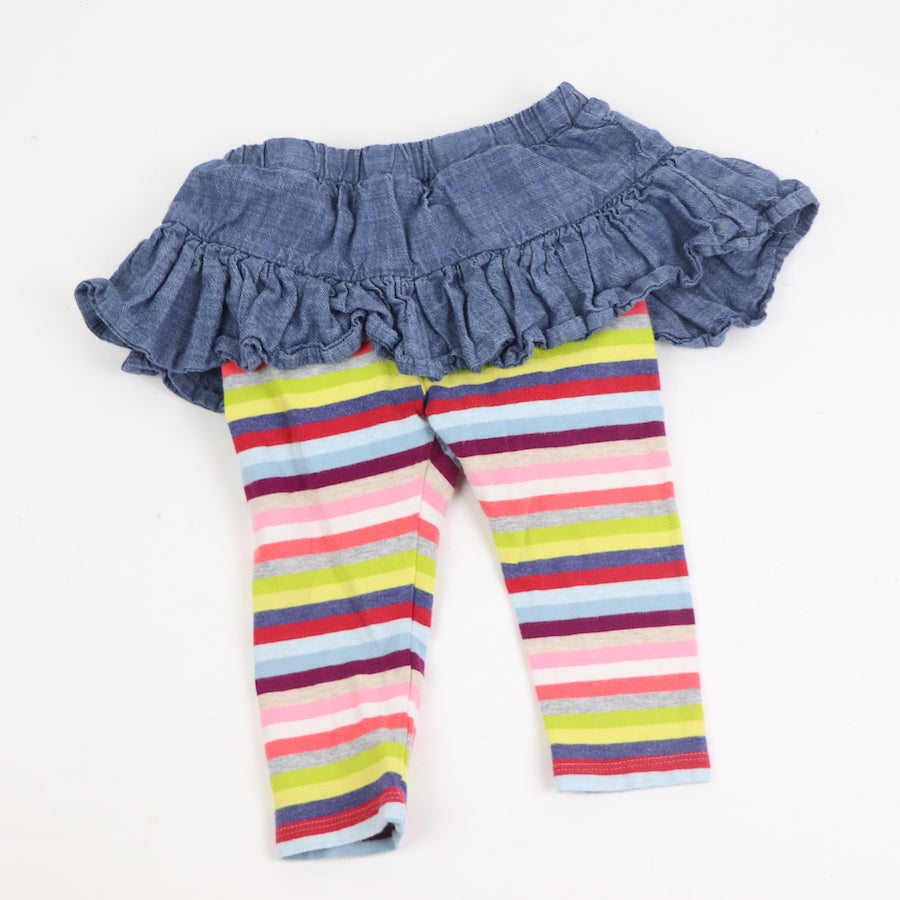 Baby Gap Skirted Leggings 6-12M