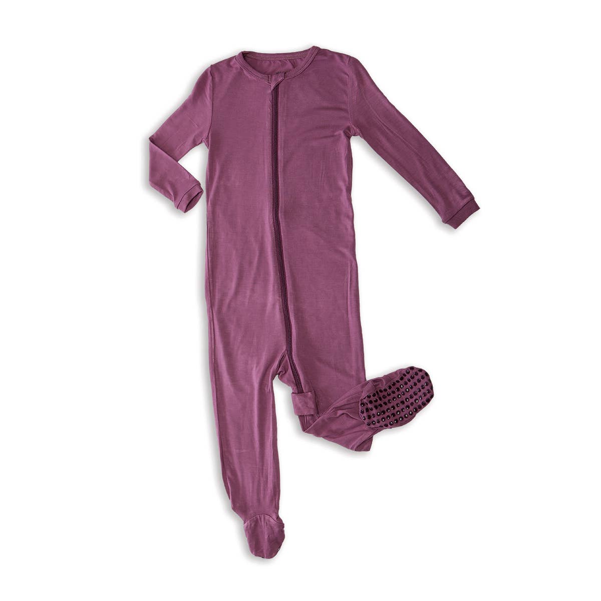 Bamboo Footies with Easy Dressing Zipper 0-3M