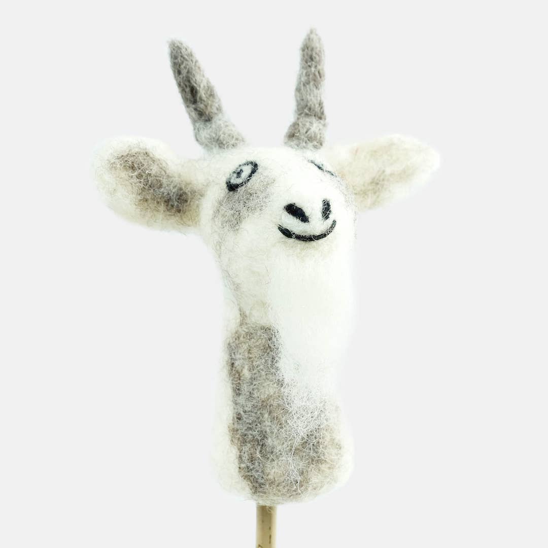 Barnyard Buddies Finger Puppet - Goat