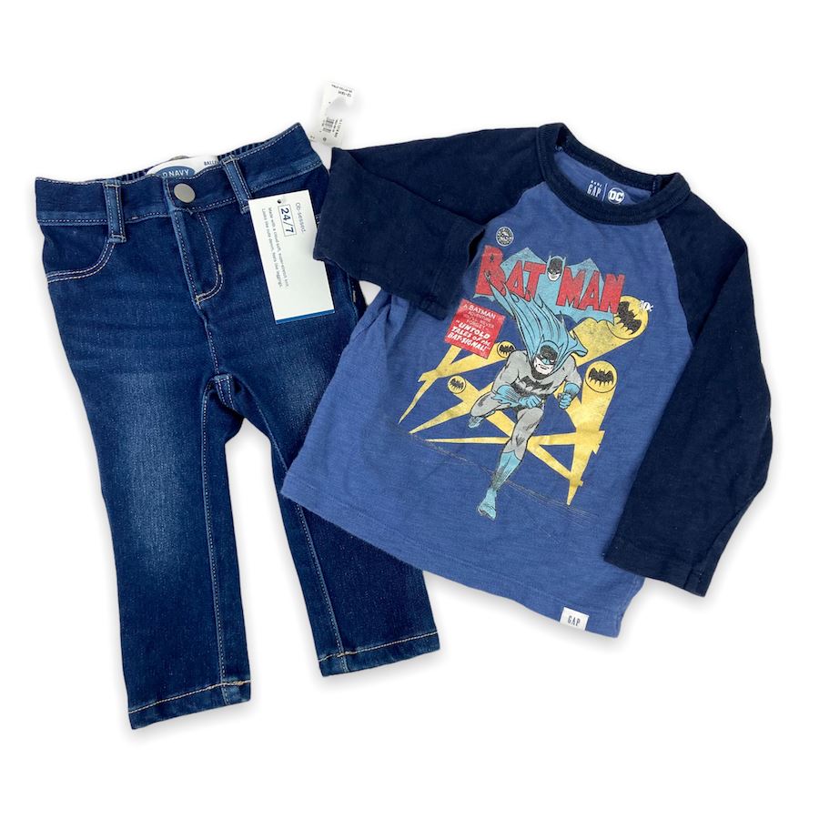 TOYCYCLE - Bat Man Bundle 12 - 18M