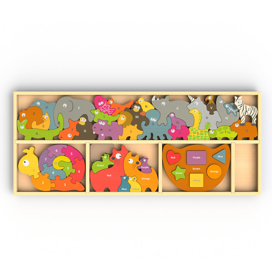 BeginAgain Barlowes Learning Box Puzzles