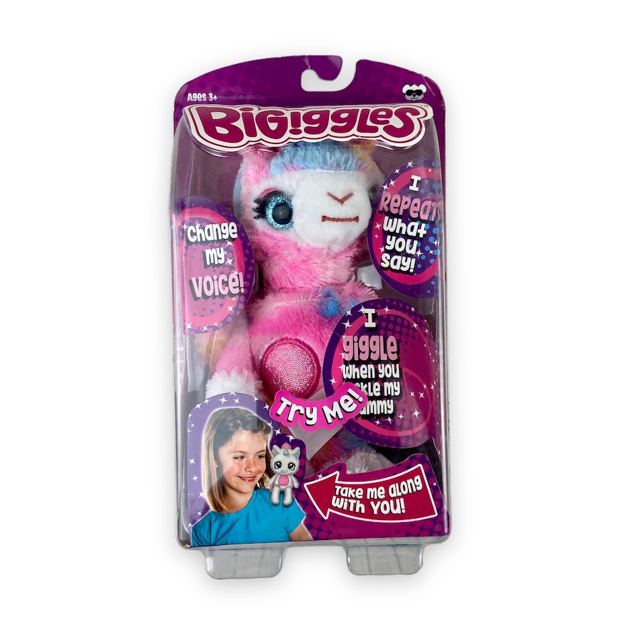 Bigiggles Talking Llama Plush Toy