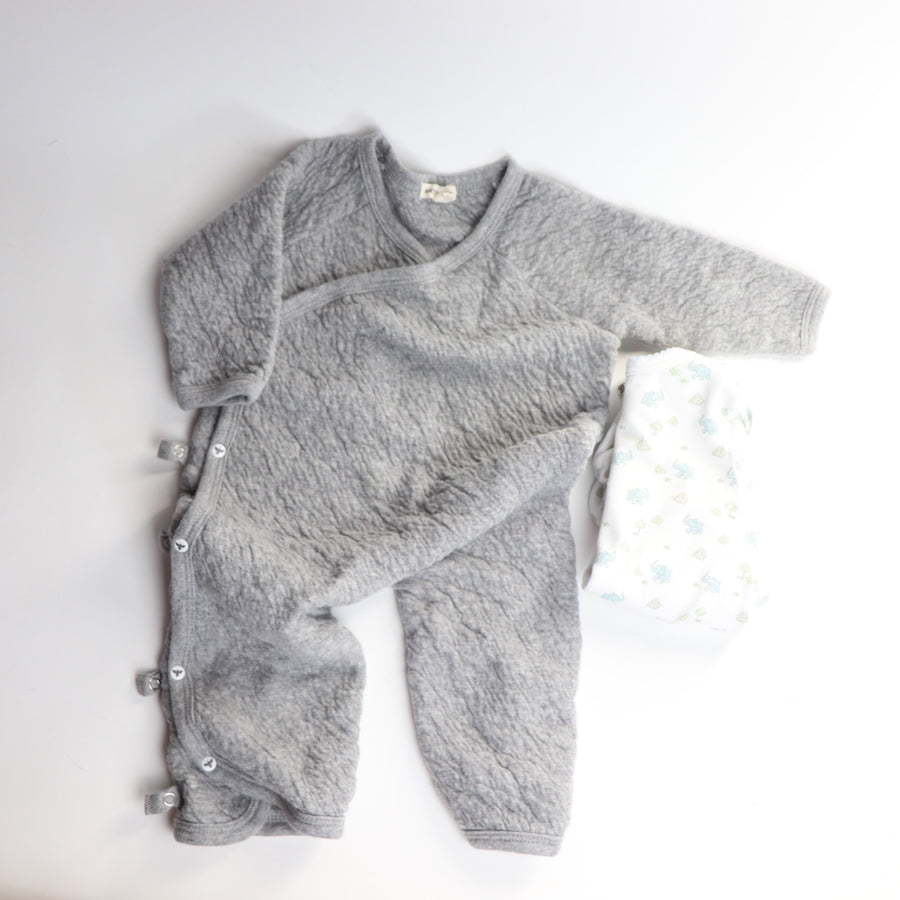 Burt's Bees and Paty One Piece Romper Set 3-6M
