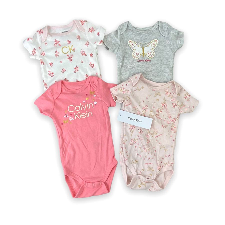 Calvin Klein Onesie Bundle 0-3M