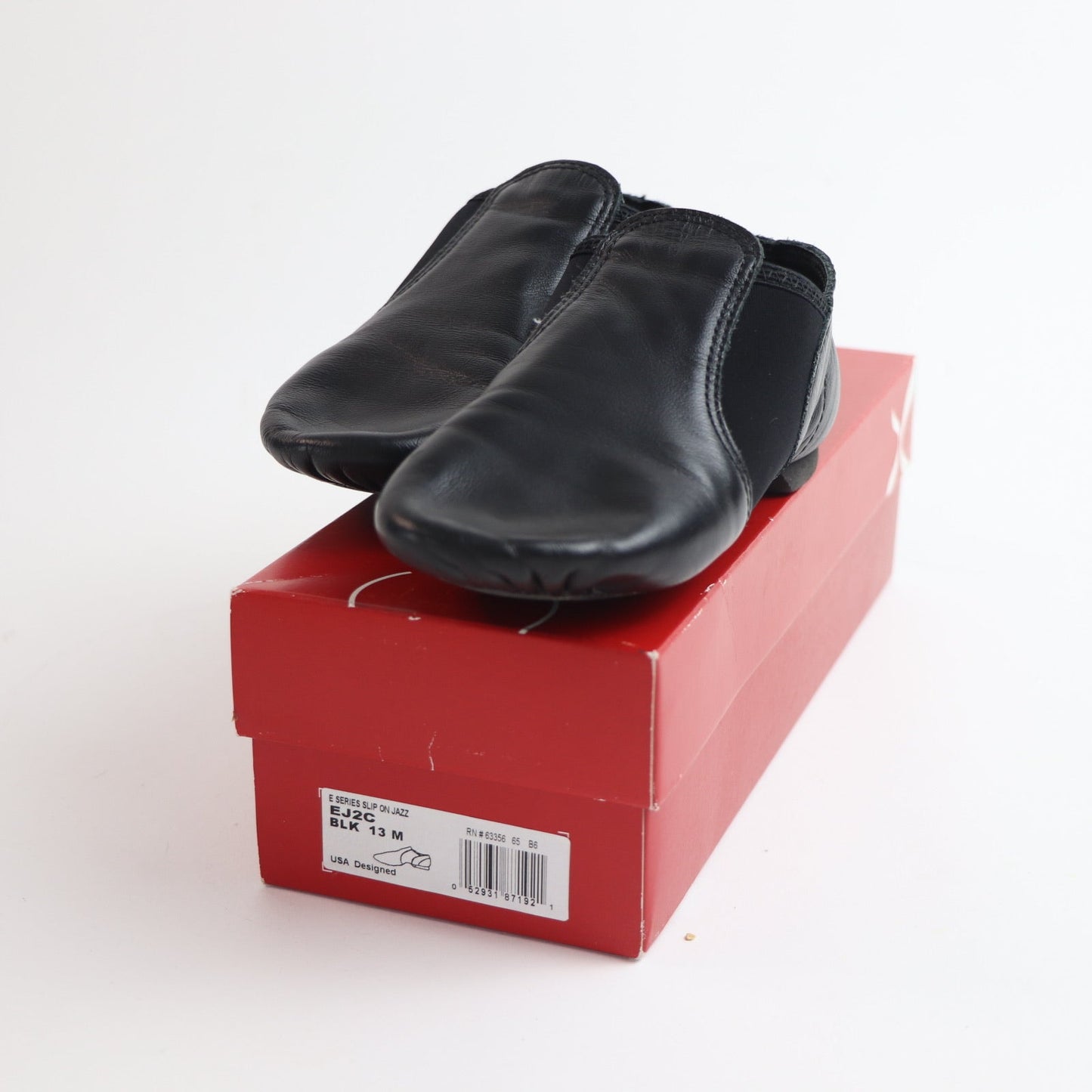 Capezio Neoprene Arch Slip-On Jazz Boot Size 13