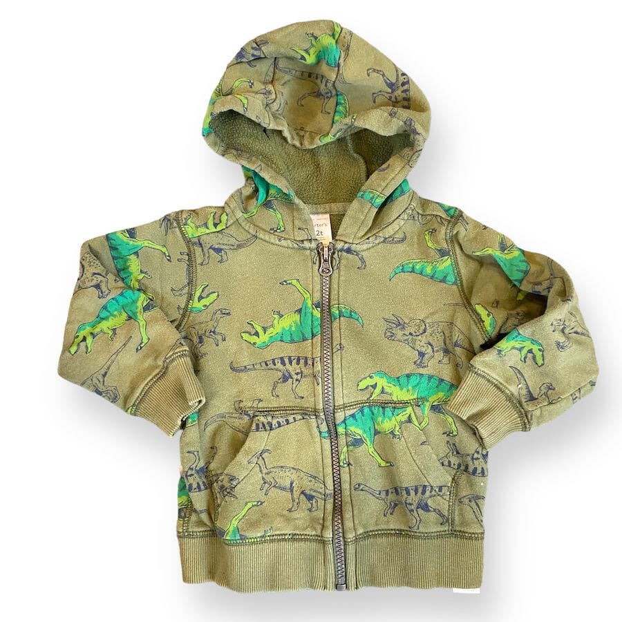 Carter's - Carter's Dinosaur Hoodie 2T