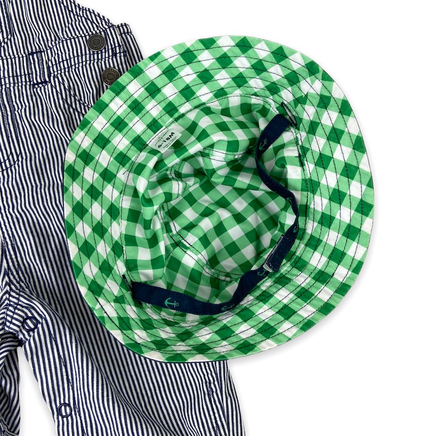Carter's Overalls & Cap Bundle 6M