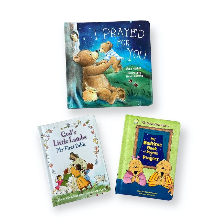 Christian-themed Board Book Bundle Books