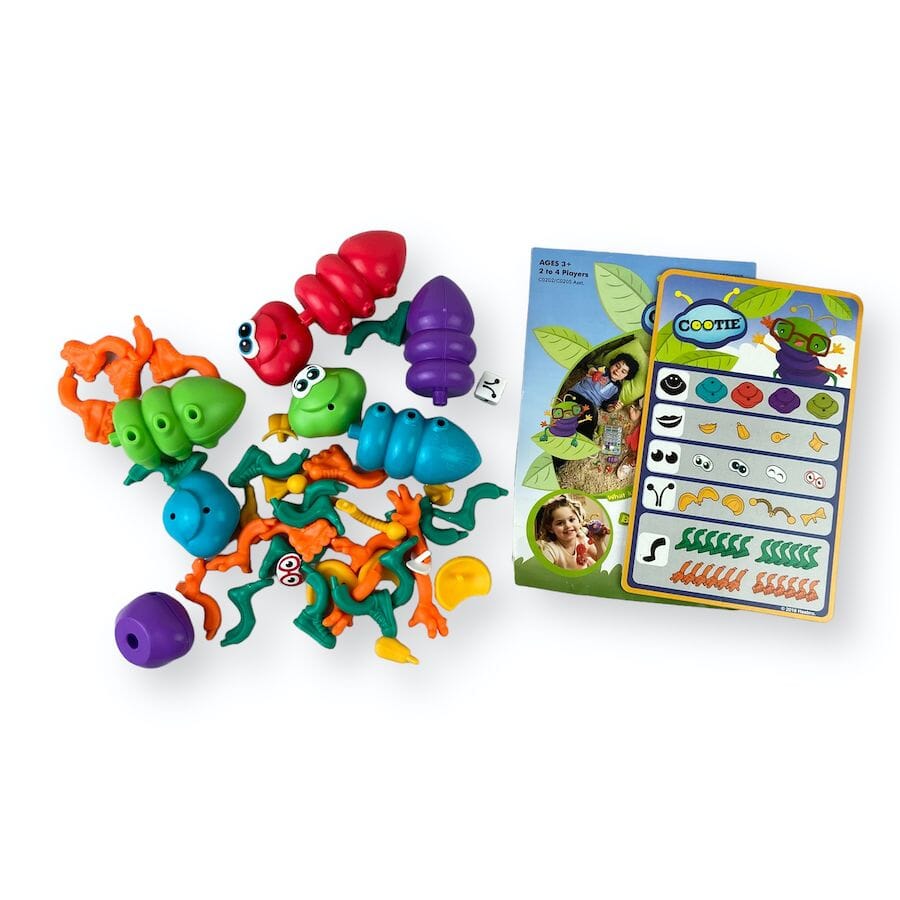 Cootie Games -Cootie Bug Building Game Toys