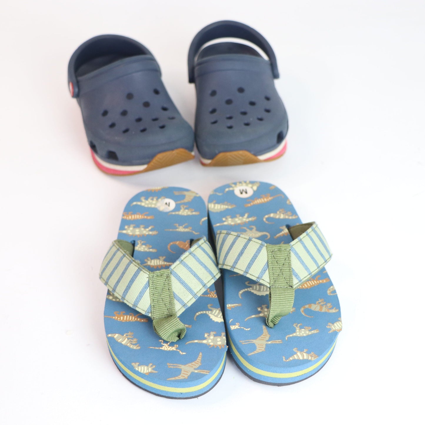 Crocs and Flops Shoe Set 6-7