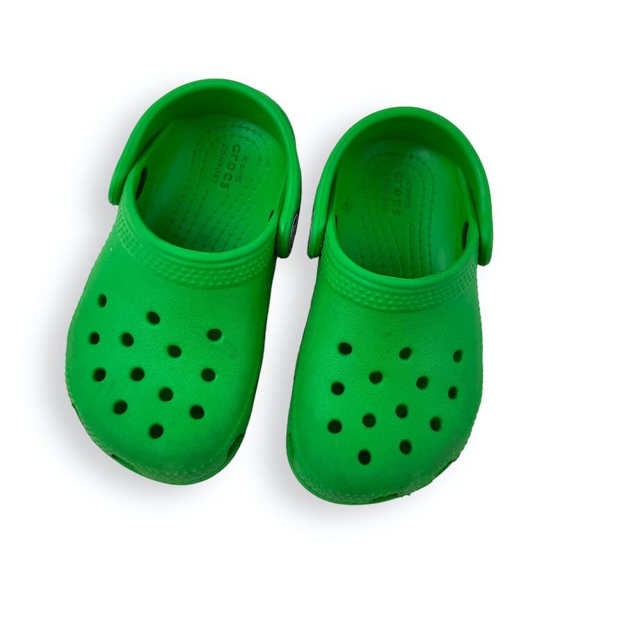 Crocs Classic Clogs Kelly Green C 7 Shoes