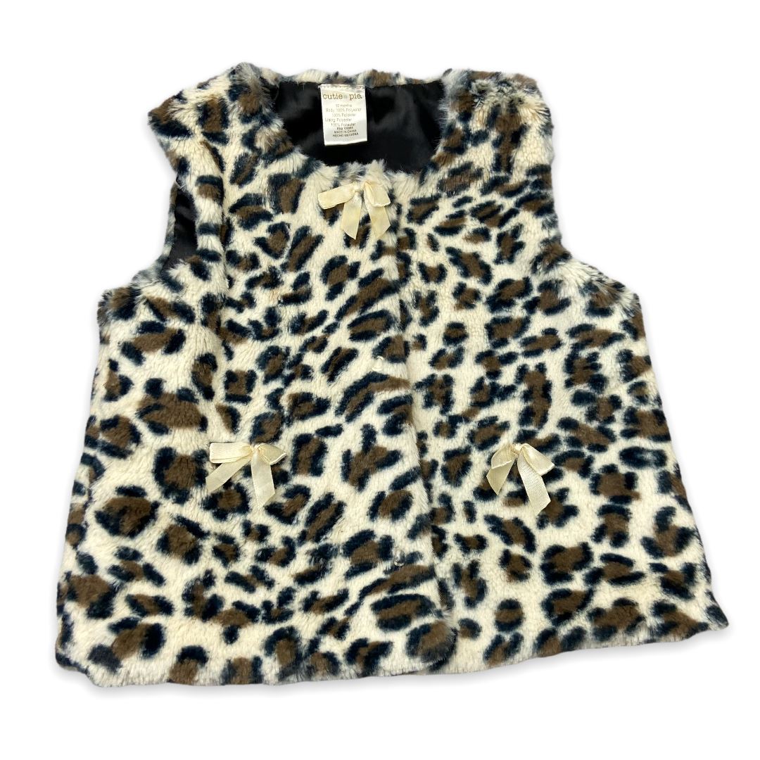 Cutie Pie Faux Fur Vest 12M