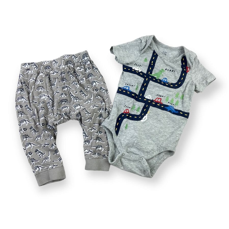 Dinosaur Print Toddler Bundle Clothing