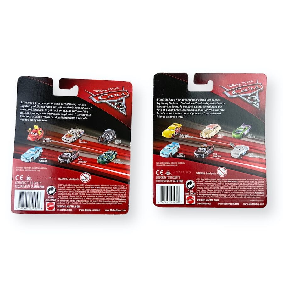 Mattel - Disney Pixar Cars Ed Truncan and Pat Traxson