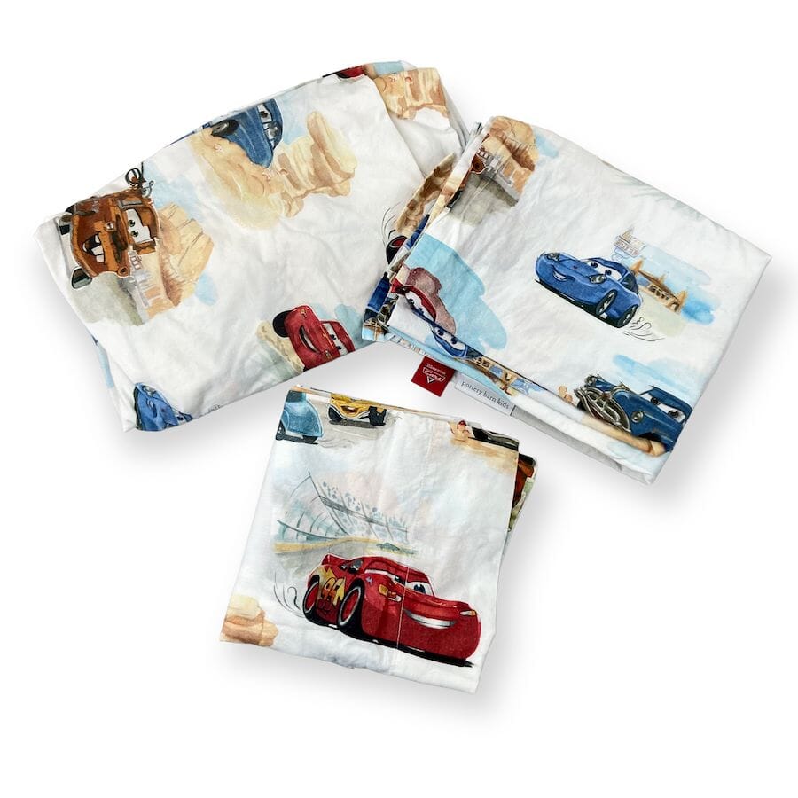 Disney Pixar Organic Cotton Toddler Sheet Set Nursery
