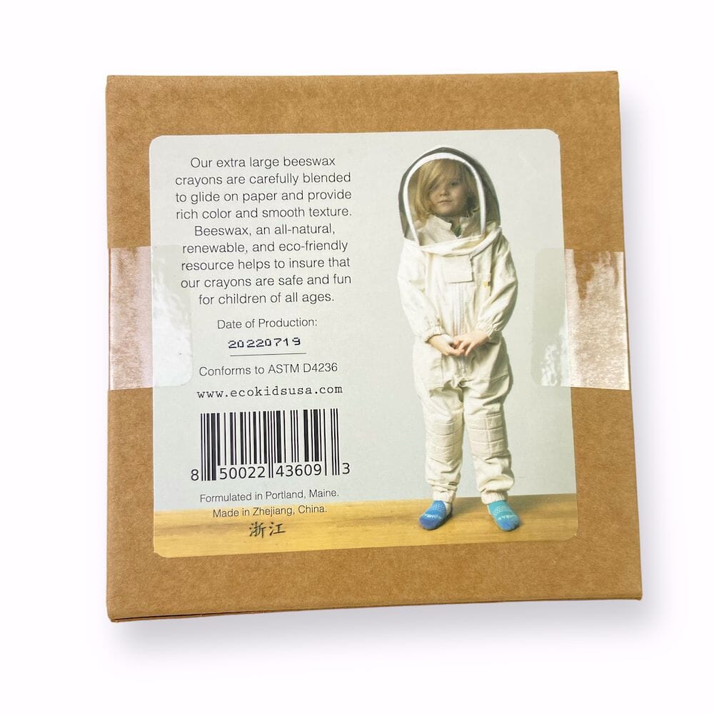 eco-kids Beeswax Crayons - Extra Large Art Supplies