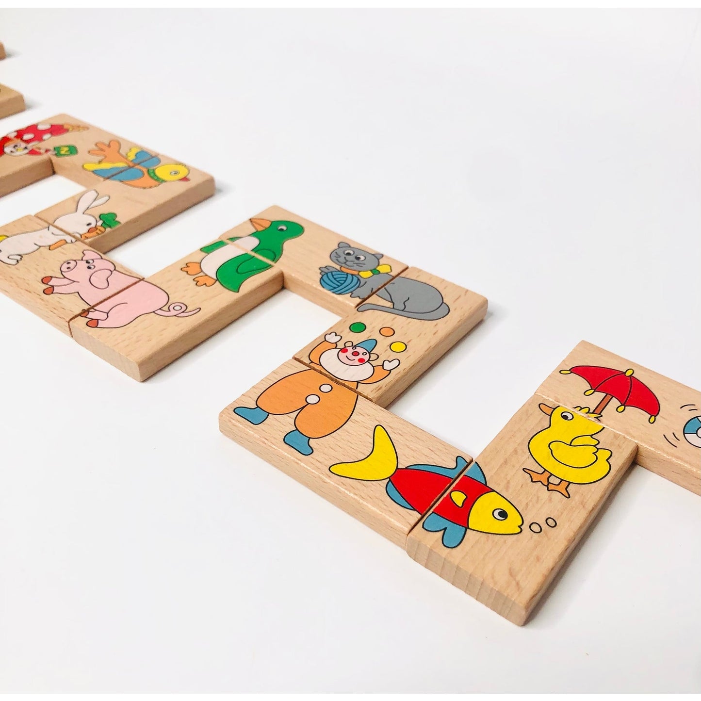 EcoFreax Wooden Dominos