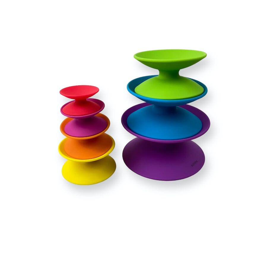 Fat Brain Toys - Fat Brain Toys Spoolz Stacking Toy