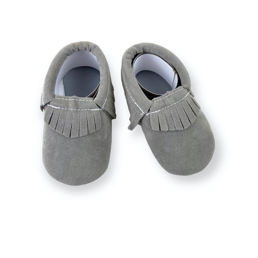 Faux Suede Moccasins Size 5 Shoes