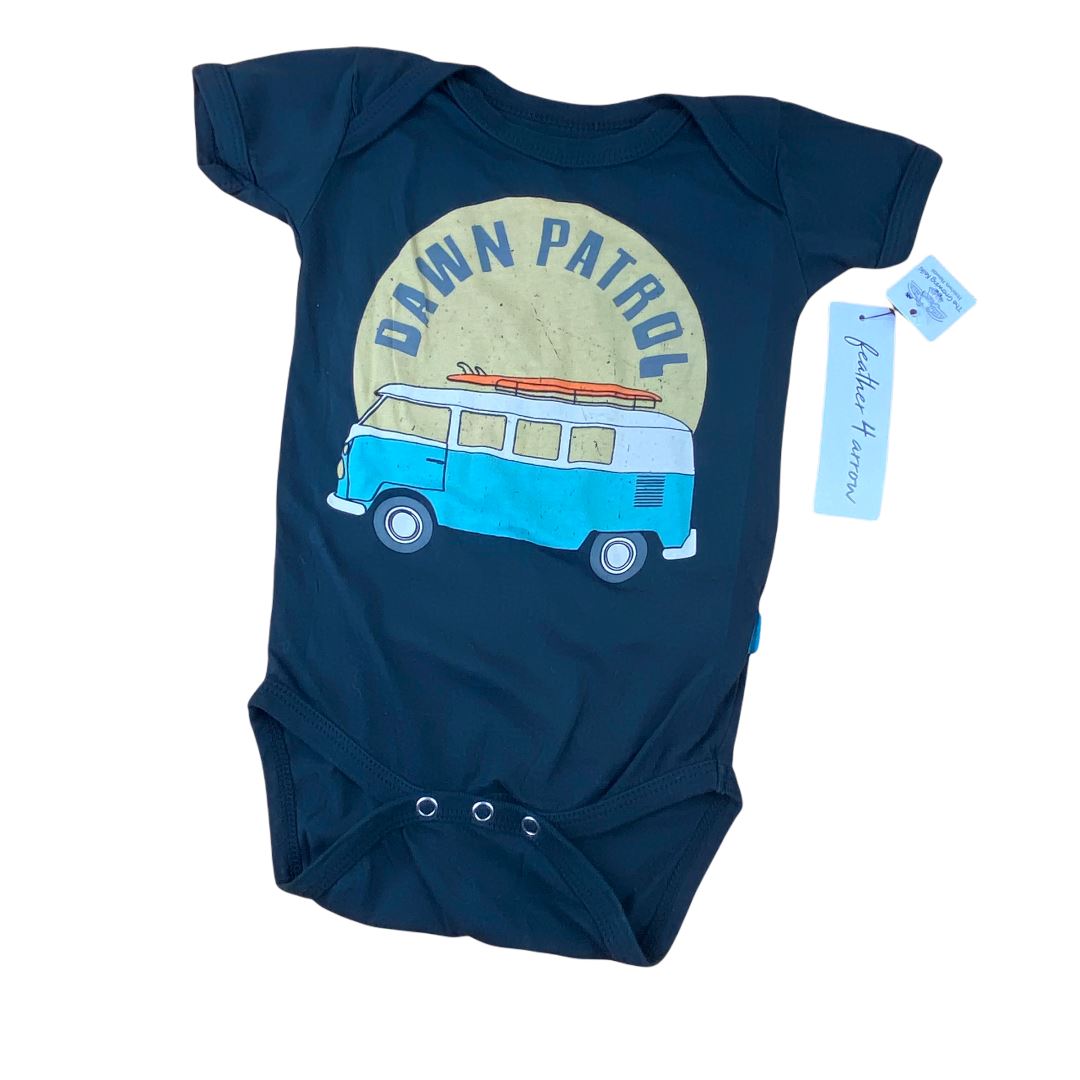 Feather 4 Arrow Dawn Patrol Onesie 6M