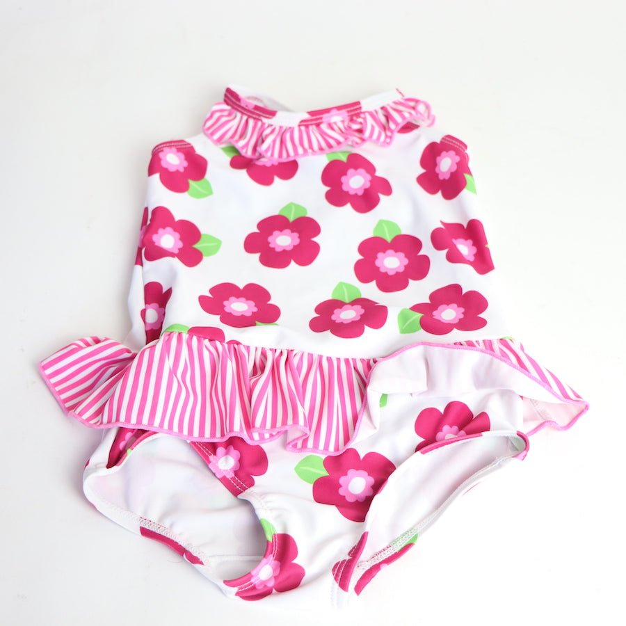 TOYCYCLE - Floral Swimsuit Size 6 - 12M