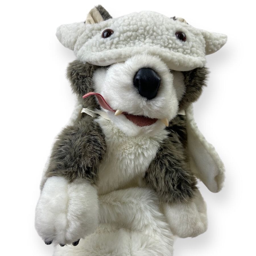 Folkmanis Wolf in Sheep's Clothing Puppet Bundle Toys