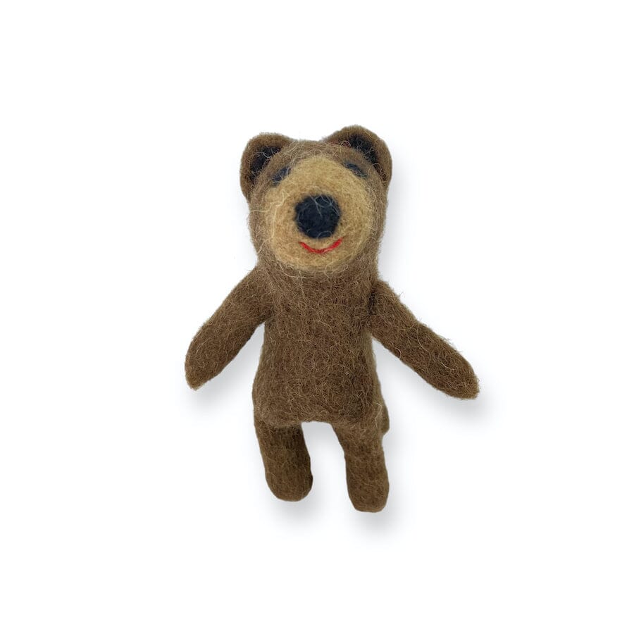 Forest Friend Finger Puppet Toys Bear