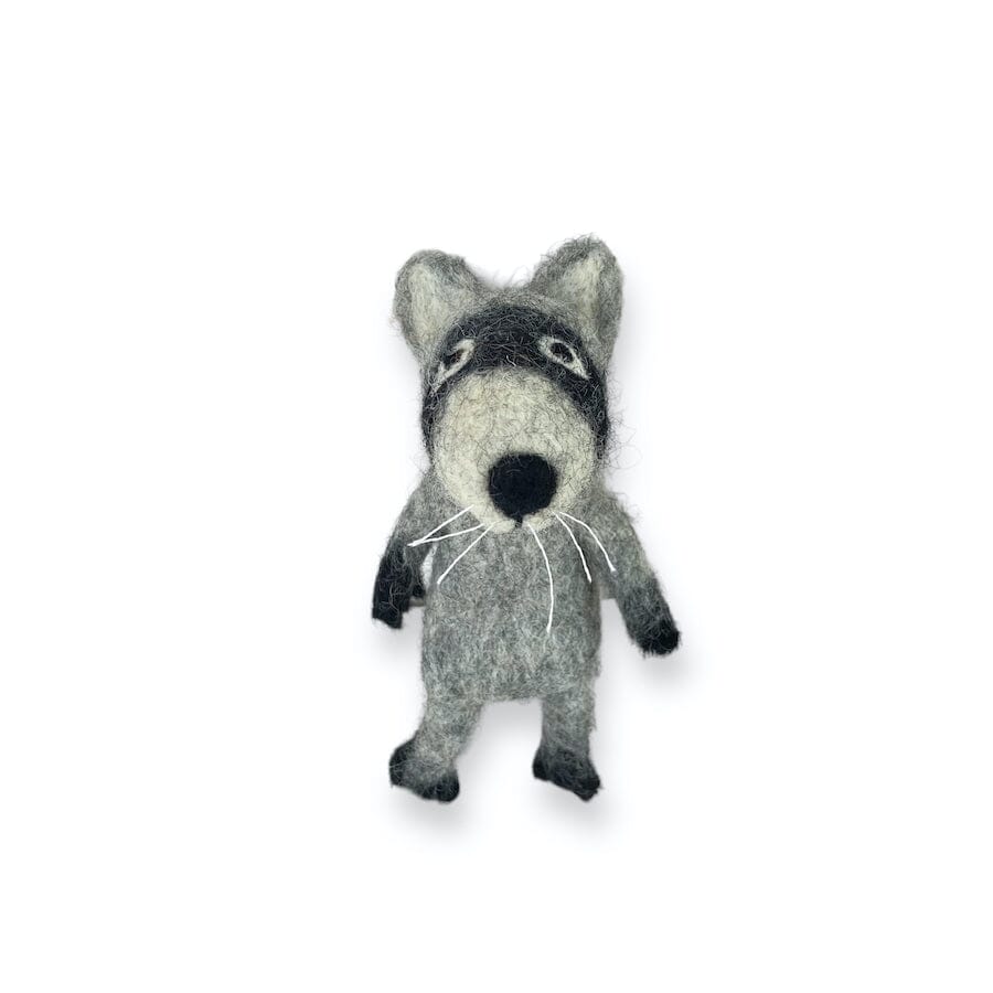 Forest Friend Finger Puppet Toys Raccoon