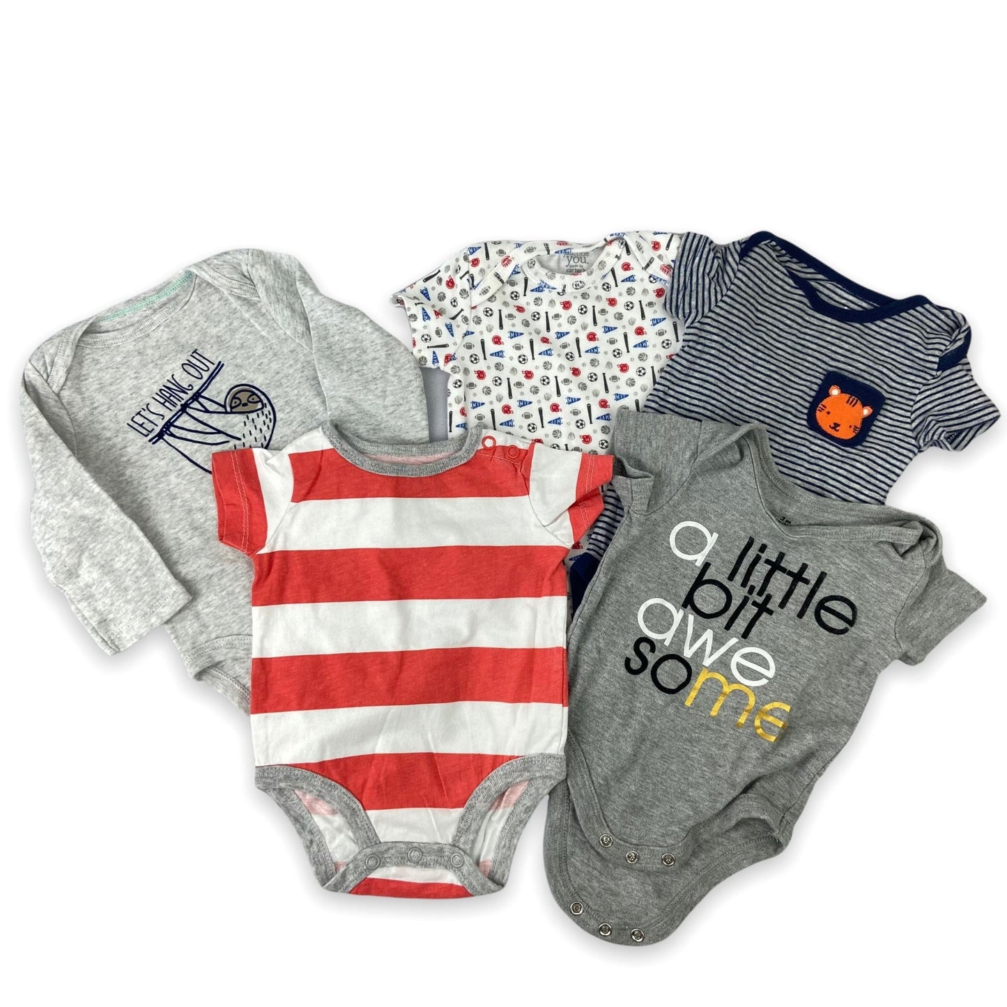 TOYCYCLE - Gender Neutral Bodysuit Bundle 3M