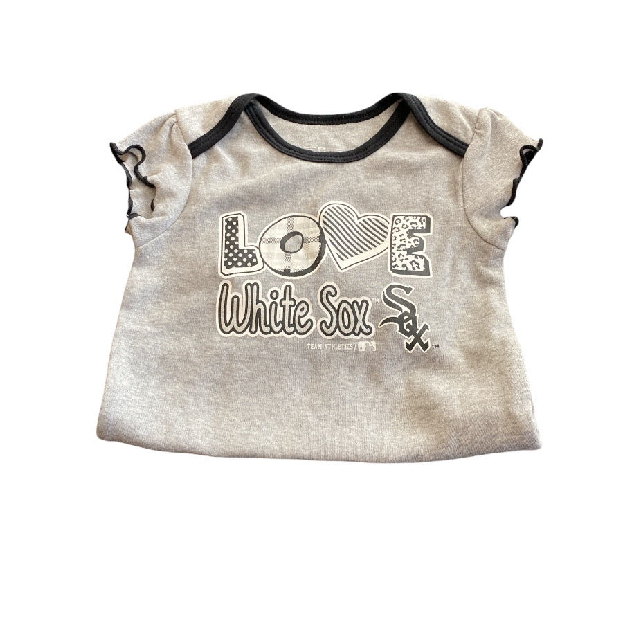Girls' White Sox Onesie 6-9M