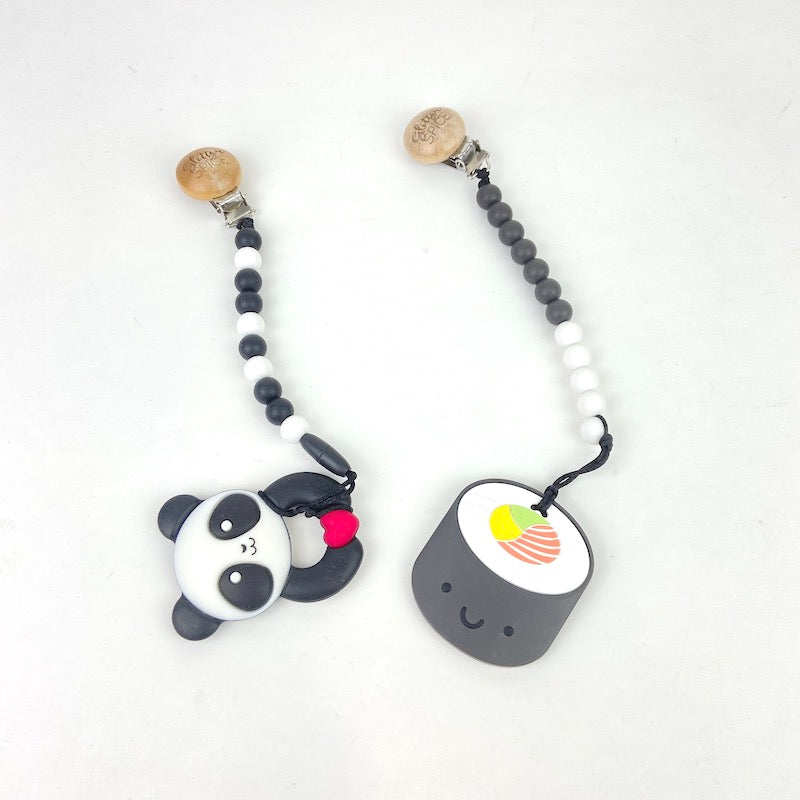 Glitter & Spice Teether with Clip Set