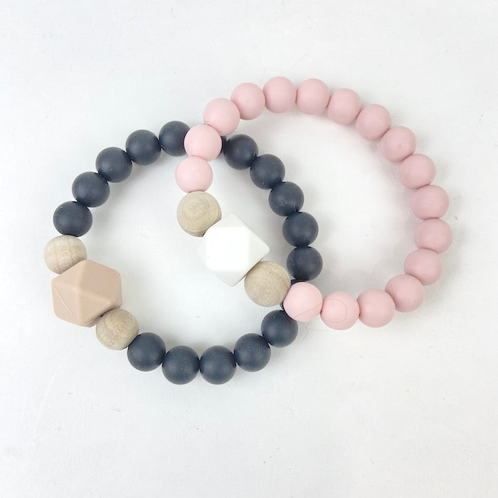 Glitter & Spice Teething Bracelets