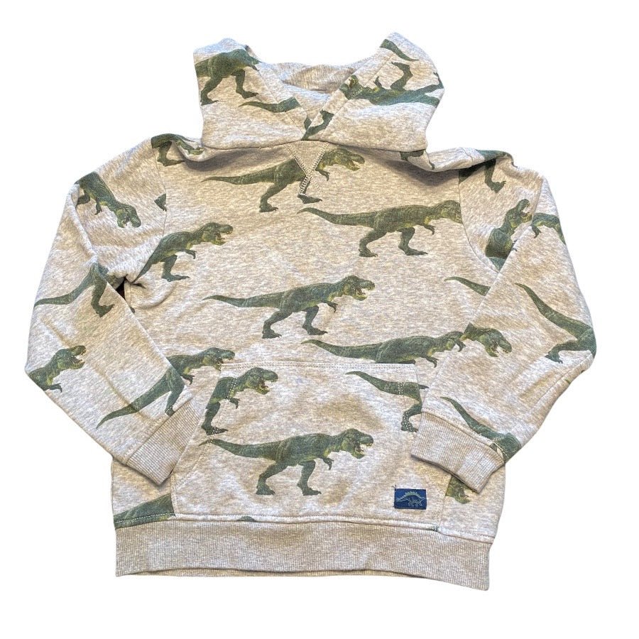 TOYCYCLE - H & M Gray Dinosaur Hoodie 6 - 8 Y
