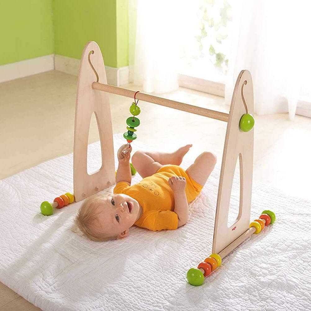 HABA Color Fun Play Gym Activity Center Wooden Baby