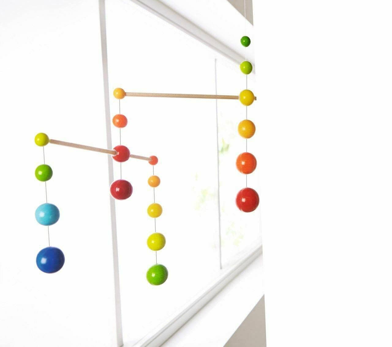 HABA Wooden Rainbow Mobile Wooden Baby