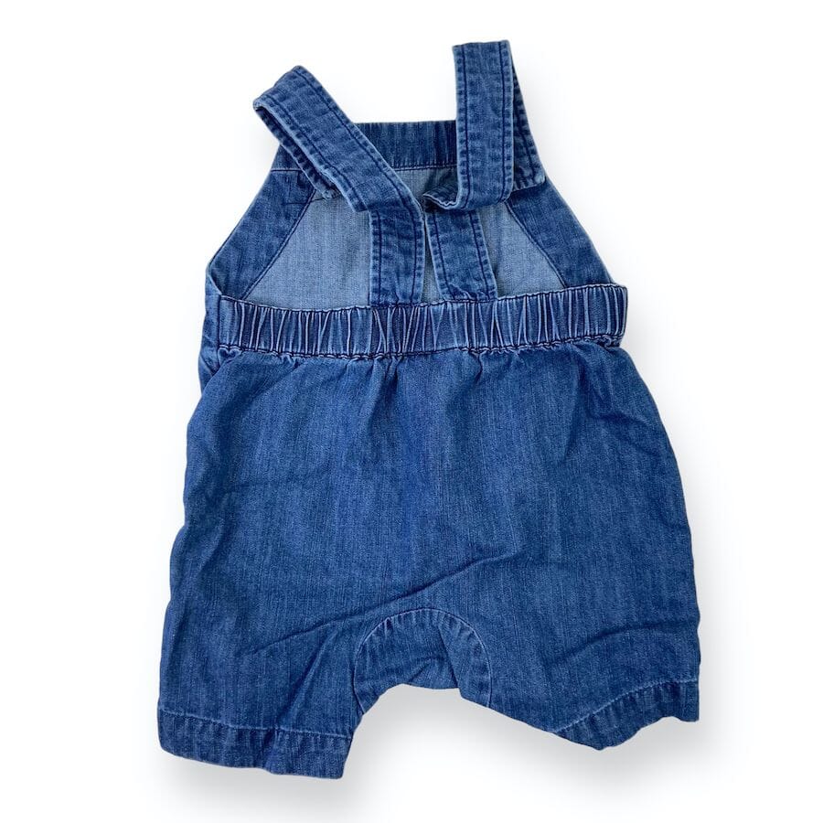 Hanna Andersson Denim Romper 6-12M Clothing