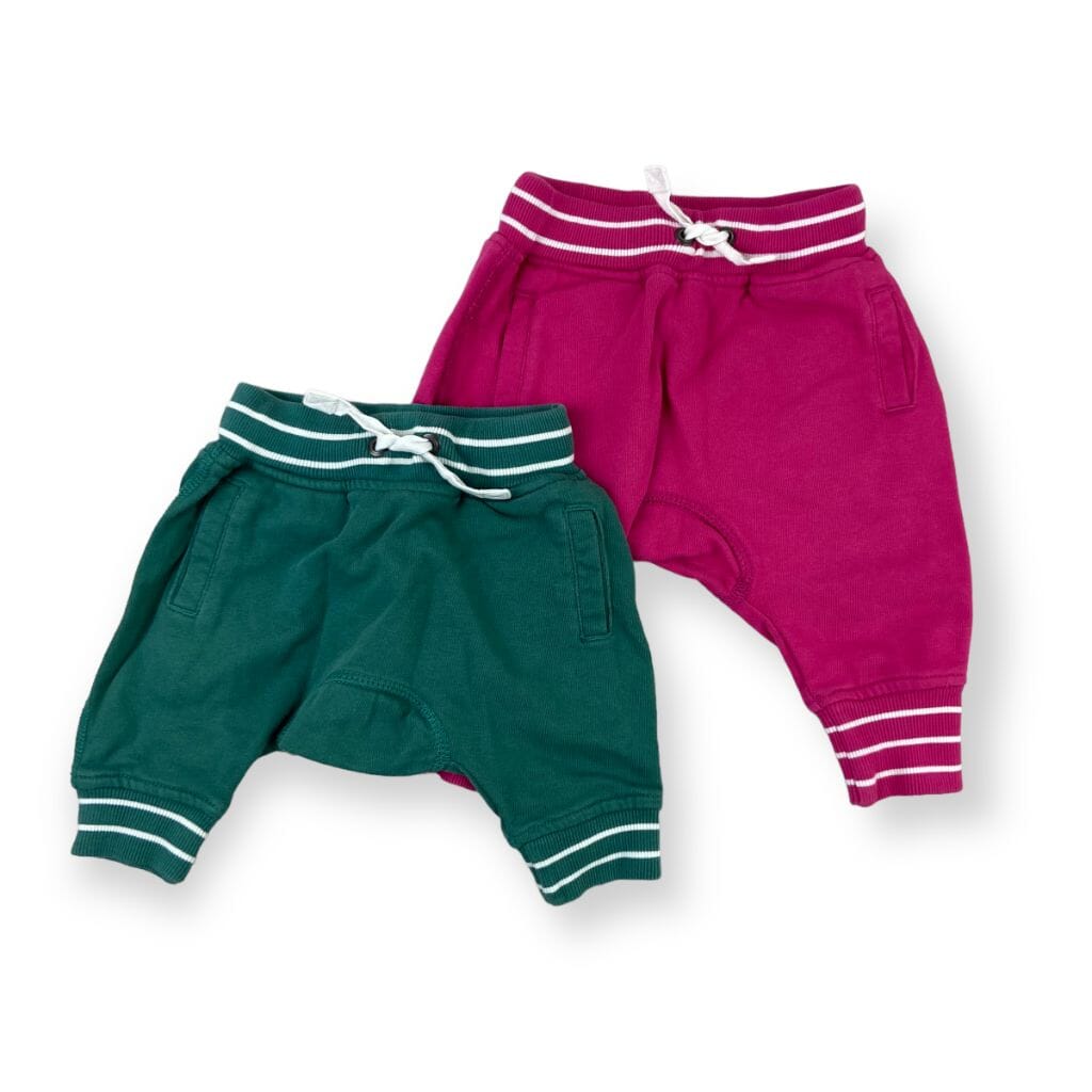 Hanna Andersson - Hanna Andersson Grow with Me Jogger Bundle 0 - 6M