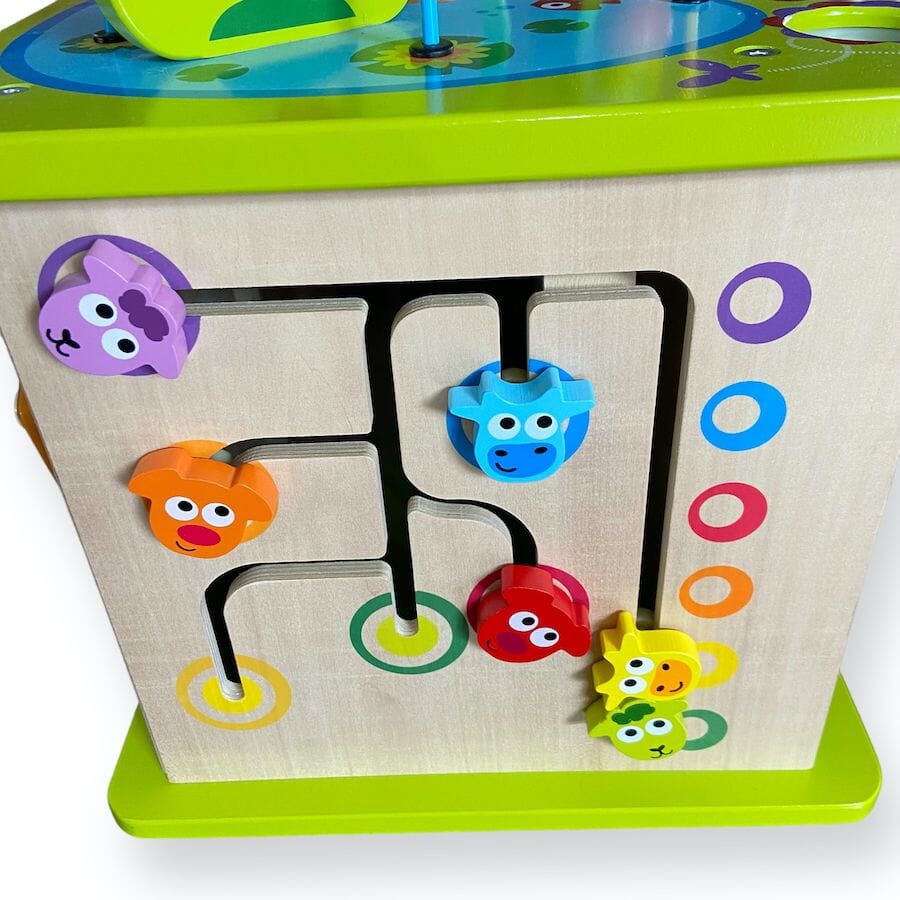 Hape Country Critters Wooden Activity Play Cube Toys