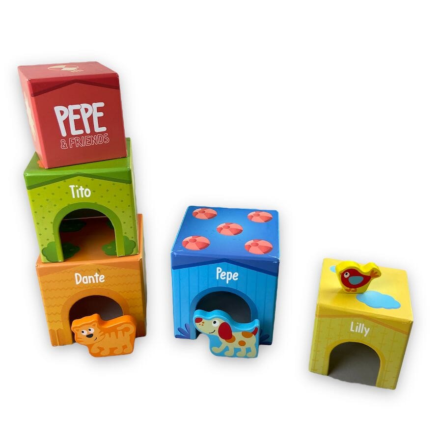 Hape Pepe & Friends Friendship Tower Toys