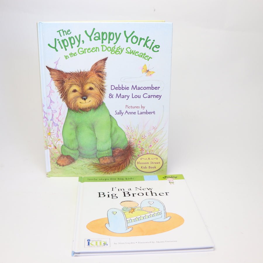 TOYCYCLE - Hardcover Book Pair Yippy, Yappy Yorkie