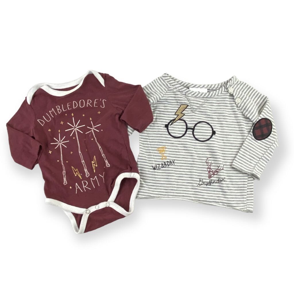 Harry Potter Infant Clothing Bundle NB 0-3M Clothing