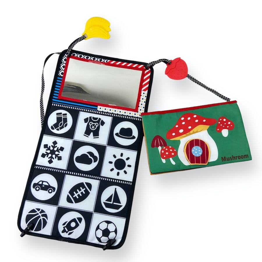 High-contrast Tummy Time Bundle Toys