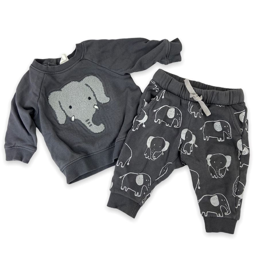 H&M Baby Sweat Suit 6M